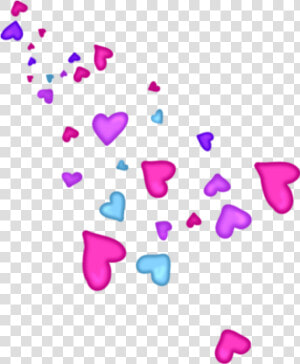  hearts  colour  floating freetoedit   Floating Hearts Hearts Png  Transparent Png