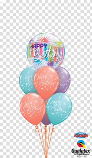 Transparent Pastel Balloons Png   Happy Birthday Balloons For Her  Png Download