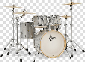 Gretsch Catalina Maple Silver Sparkle  HD Png Download