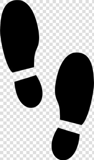 Simple Shoe Prints Big   Shoe Print  HD Png Download