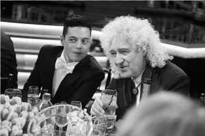 Rami Malek And Queen’s Guitarist Brian May   Photograph  HD Png Download