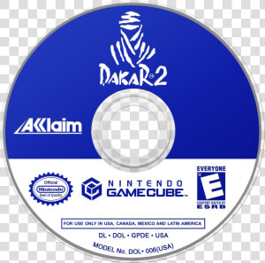 Dakar   Gamecube   Resident Evil 4 Disc  HD Png Download