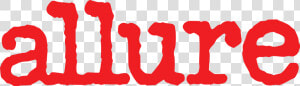 Allure Huffington Post Other Blog Features   Allure Logo Png  Transparent Png