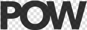 Pow Title Black Transparency  HD Png Download