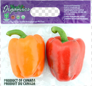 Organic Bell Peppers Packaged  HD Png Download