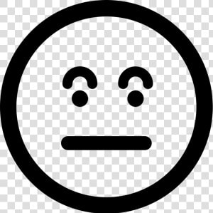 Surprised Emoticon Square Face Comments   Confused Smiley Face Icon  HD Png Download