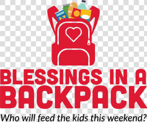 Blessings In A Backpack Transparent  HD Png Download