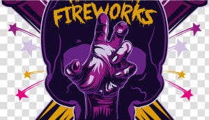 Transparent Cartoon Fireworks Png   Halloween Fireworks Clip Art  Png Download