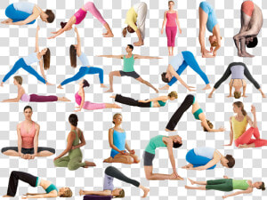 Flow Yoga Poses   Hot Yoga Poses Names  HD Png Download