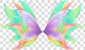  fairy  fairywings  colorful  colorfulwings  angelwings   Winx Club Daphne Mythix  HD Png Download