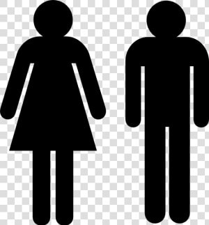 Female Male Toilet Signs  HD Png Download