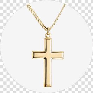 Gold Filled 14k Cross Necklace   Locket  HD Png Download