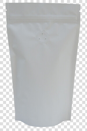 150g Stand Up Pouch With Zip And Valve  Matt White   Stand Up Pouch With Zip  HD Png Download