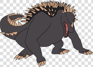 Godzilla Series Fanon Wiki   Anguirus From Godzilla Clipart  HD Png Download