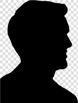 Silhouette Female Photography Clip Art   Silhouette Of Man Head  HD Png Download