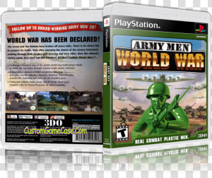 Army Men World War   Juegos De Guerra Playstation 1  HD Png Download