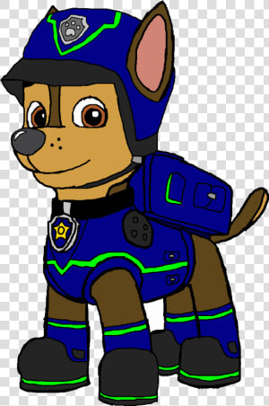 Paw Patrol Disegni Da Colorare Chase Head Clipart Free   Spy Chase From Paw Patrol  HD Png Download