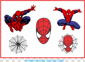 Homem Aranha Combo Gold  HD Png Download