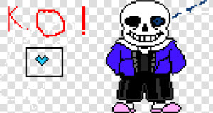 Sans Undertale   Png Download   Sans Pixel Art  Transparent Png