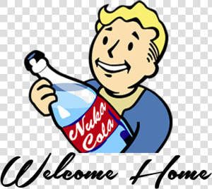 Transparent Winding Path Clipart   Vault Boy Nuka Cola  HD Png Download