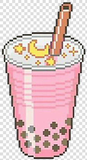 Bubble Tea Pixel Png Clipart   Png Download   Bubble Tea Pixel Art  Transparent Png