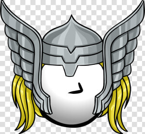 Hammer Clipart Thor   Thor Helmet Clipart  HD Png Download