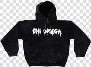 Black Acid Texture Sweatshirt  Reading Chi Omega   Hoodie  HD Png Download