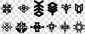 Icons Tribal Graphics Free Picture   Tribal Icons  HD Png Download