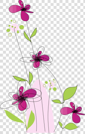 Imagenes De Flores En Caricatura   Happy Sunday  HD Png Download