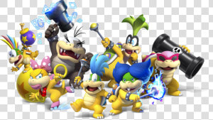 Mario Koopalings  HD Png Download