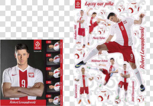 Wall Stickers Repositionable Robert Lewandowski   Team  HD Png Download