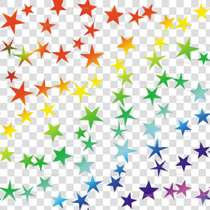 Rainbow Stars 2 Wallpaper   Transparent Rainbow Stars  HD Png Download