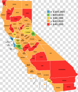 California Per Capita Income  HD Png Download