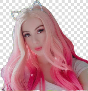  leah  ashe  pink  edit  fandom  new  leahashe  pinkqueen   Leah Ashe  HD Png Download