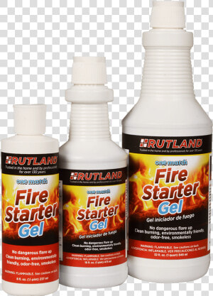 Rutland Fire Starter Gel   Bottle  HD Png Download