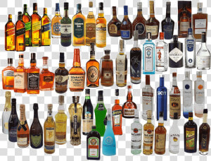 Liquor Bottles   All Bottle Of Alcohol  HD Png Download