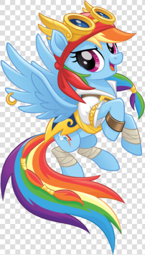 Mlp Movie Vector Pirate Rainbow Dash   My Little Pony Movie Pirates  HD Png Download