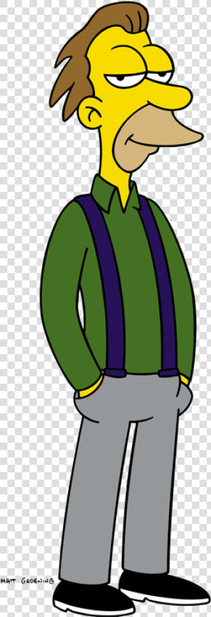 Os Simpsons Lenny Leonard  HD Png Download