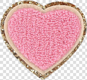 Glitter Heart Patch   Glitter Patch  HD Png Download