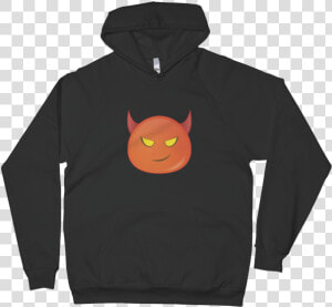 Expressive Red Devil Emoji Unisex Pullover Hoodie   All Legends Die Young Instagram  HD Png Download