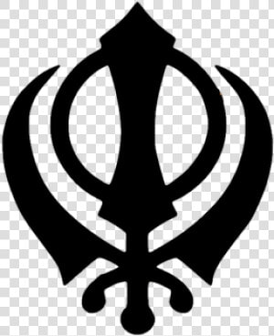 Khandablack1 Zpsb10365fa   Sikhism Symbol  HD Png Download