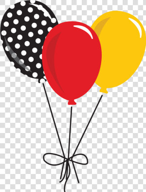 Balloons Transparent Mickey Mouse   Baloes Minnie Vermelha Png  Png Download