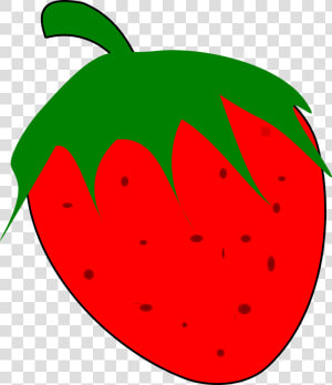 Clipart   Strawberry Fresa   Gambar Kartun Buah Stroberi  HD Png Download