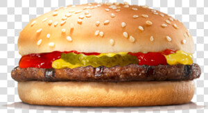 Food hamburger junk Food fast Burger original Chicken   Beef Burger Burger King  HD Png Download