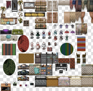 Bed   Car   Carpet   Chair   Inside   Modern   Table   Rpg Maker Mv Inside Tilesets  HD Png Download