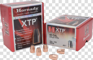 Hornady Xtp Pistol Bullets   Hornady Match Bullets 168 Gr Bthp  HD Png Download