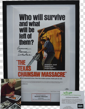 Texas Chainsaw Massacre 1974 Poster  HD Png Download