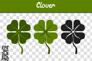 Clover Set Svg Vector Image Bundle Graphic By Arief   Batik Mega Mendung Vector  HD Png Download