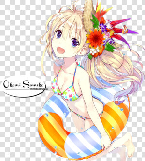 Anime Summer Girl Png   Summer Anime Girl Png  Transparent Png