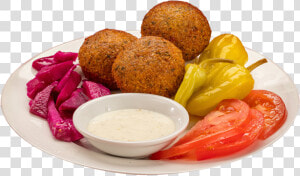 Falafel Small Plate Png  Transparent Png